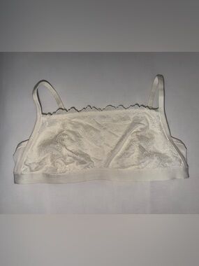 Aerie Lace Bandeau Bralette - Cream